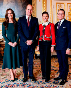 Кронпринцесса Виктория рассказала о долгожданной встрече с Кейт Миддлтон и принцем Уильямом