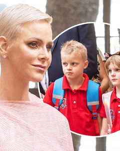 Дети принцессы Шарлен и князя Альбера II пошли во второй класс