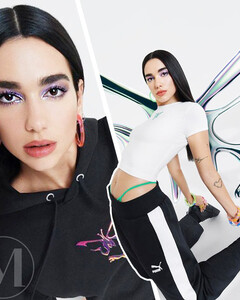 Дуа Липа выпустила коллаборацию с Puma в духе 90-х