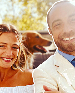 Джеймс Миддлтон женился на Ализе Тевенет во время скромной церемонии во французской деревне в кругу собак и членов семьи