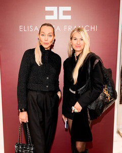 Бренд Elisabetta Franchi собрал друзей на предновогодний коктейль в ГУМе