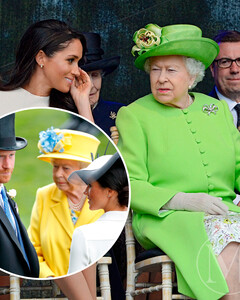 Королева Елизавета II беспокоилась, что принц Гарри «слишком влюблён» в Меган Маркл