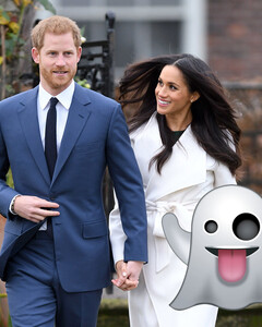 Гарри покорил Меган с помощью эмодзи-привидения