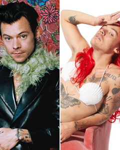 Поклонники Гарри Стайлса в восторге от его фотосессии в образе русалочки Ариэль