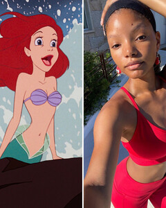 Холли Бэйли опубликовала фото в образе Русалочки