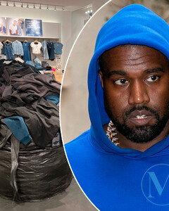 Канье Уэста осудили за продажу новой коллекции Yeezy Gap прямо из мусорных пакетов