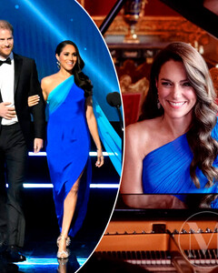 Кейт Миддлтон скопировала образ Меган Маркл для «Евровидения 2023»