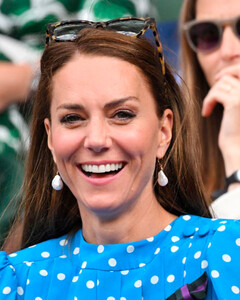 Кейт Миддлтон впервые посетила Уимблдон вместе с принцем Уильямом в 2022 году