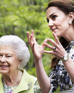 Кейт Миддлтон пожаловалась на трудности материнства Елизавете II