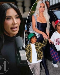 «Их же няни воспитывают»: Ким Кардашьян застыдили за жалобы о трудностях воспитания детей