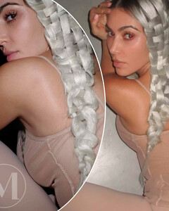 Плетёные косы Ким Кардашьян разозлили поклонников