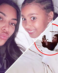 Дочки-матери: Ким Кардашьян отругала Норт за выход в прямой эфир без разрешения