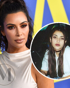 Ким Кардашьян показала свои подростковые фотографии и призналась, что в юности её сестра украла машину их мамы