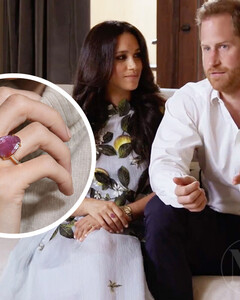 Что значит кольцо Меган Маркл с розовым сапфиром