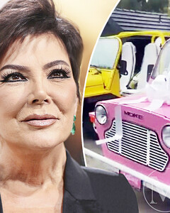 Мамочка в деле: Крис Дженнер подарила всей семье на Рождество электромобили