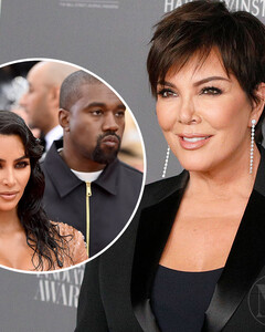 Крис Дженнер высказалась по поводу развода Ким Кардашьян и Канье Уэста