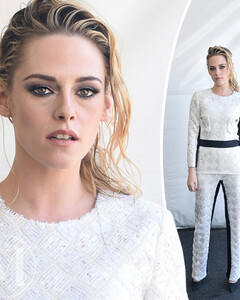 Кристен Стюарт позаимствовала свадебный образ с показа Chanel сезона осень-зима 2022/2023