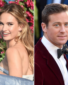 Лили Джеймс могла быть причастна к разводу Арми Хаммера