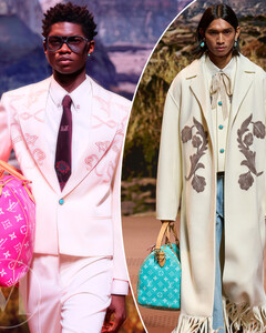 В память о народах: какой вышла новая мужская коллекция Louis Vuitton Fall 2024