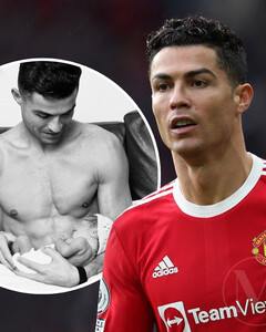 «Любовь навсегда»: Криштиану Роналдо поделился фотографией своей новорождённой дочери