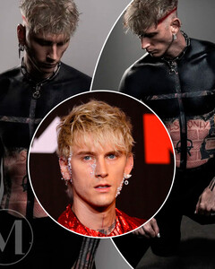 Machine Gun Kelly сделал блэкаут-тату после нервного срыва