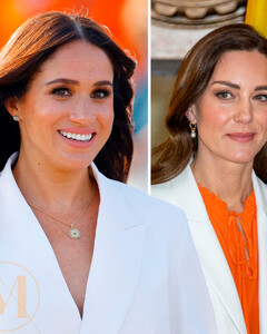 Белые близнецы: Меган Маркл позаимствовала модный образ Кейт Миддлтон во время открытия Invictus Games