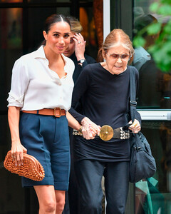 Меган Маркл пообедала с американской активисткой Глорией Стайнем в Нью-Йорке