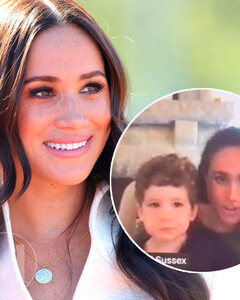 Меган Маркл показала лицо малыша Арчи