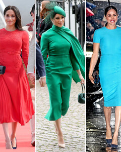 Что символизируют цвета одежды Меган Маркл