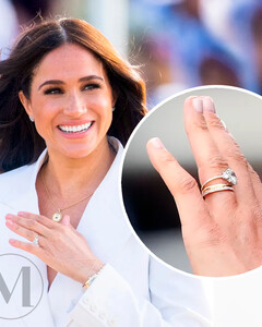 Почему Меган Маркл носит три обручальных кольца?
