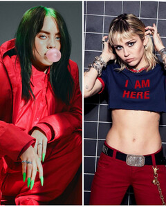 Майли Сайрус хочет записать дуэт с Билли Айлиш. Ответит ли Билли?