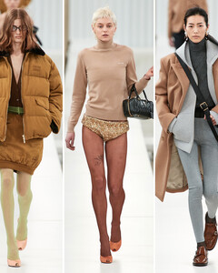 5 моментов, которые стоит узнать о нарочито неопрятном показе Miu Miu сезона осень-зима 2023/24