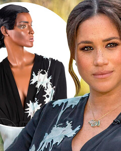 Новая икона стиля: платье Меган Маркл от Giorgio Armani на интервью с Опрой Уинфри назвали «Нарядом года»