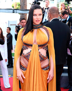 Беременная Адриана Лима шокировала своим образом в Каннах