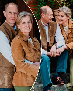 Принц Эдвард и Софи порадовали новым портретом в честь 25-й годовщины свадьбы