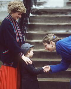 Принц Чарльз пропустил первый день принца Уильяма в школе