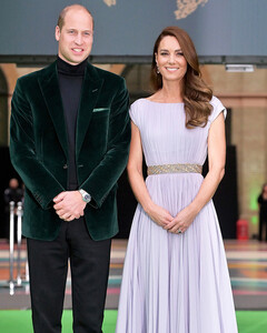 Принц Уильям и Кейт Миддлтон на красной ковровой дорожке экологической премии Earthshot Awards