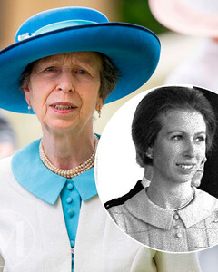 Принцесса Анна практически скопировала свой образ 45-летней давности на Royal Ascot