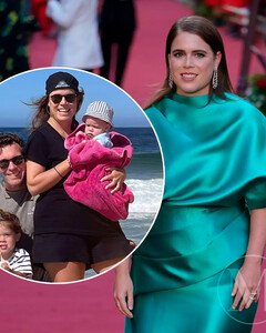 Принцесса Евгения поделилась первой семейной фотографией с двумя сыновьями