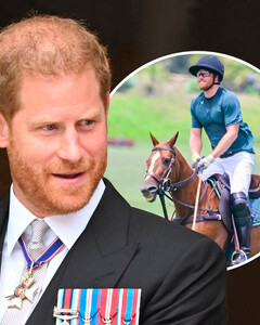 Чудом выжил! Принц Гарри чуть не погиб при падении с лошади во время матча по поло в загородном клубе в Карпинтерии