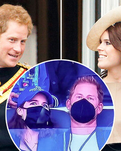 Сассексы разводятся? Принц Гарри посетил Суперкубок вместе с принцессой Евгенией, но без супруги