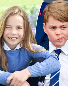 Гены дают о себе знать: Елизавета II и Кейт Миддлтон регулярно шутят о том, что Шарлотта любит командовать Джорджем