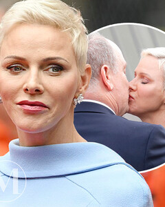 «Ты меня правда любишь?» Принцесса Шарлен поцеловала принца Альбера II при фотографах