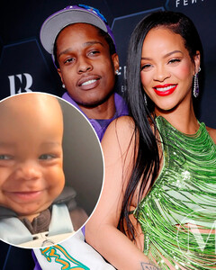 Рианна впервые показала своего сына от A$AP Rocky в милом видео