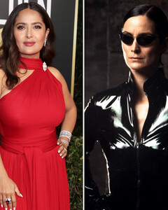 Сальма Хайек могла сыграть Тринити в «Матрице», но ей помешала лень