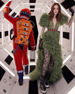 Алессандро Микеле воссоздал сцены из фильмов Стэнли Кубрика в рекламной кампании Gucci