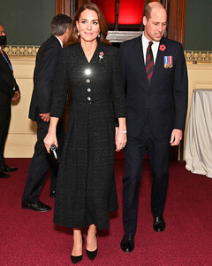 Красные маки: Супруги Кембриджские и другие члены семьи на фестивале памяти