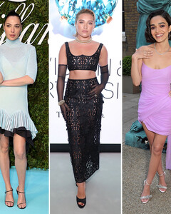 Галь Гадот, Флоренс Пью и другие звёзды на открытии выставки, посвящённой Tiffany & Co.