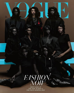 Обложка Vogue Britain с девятью африканскими моделями стала худшей за всю историю журнала