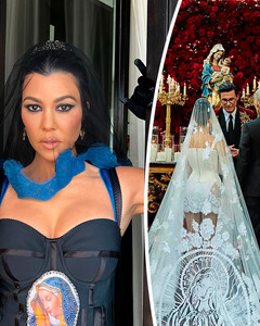 Кортни Кардашьян и Трэвис Баркер столкнулись с критикой из-за неуважительного отношения к традициям итальянской церкви